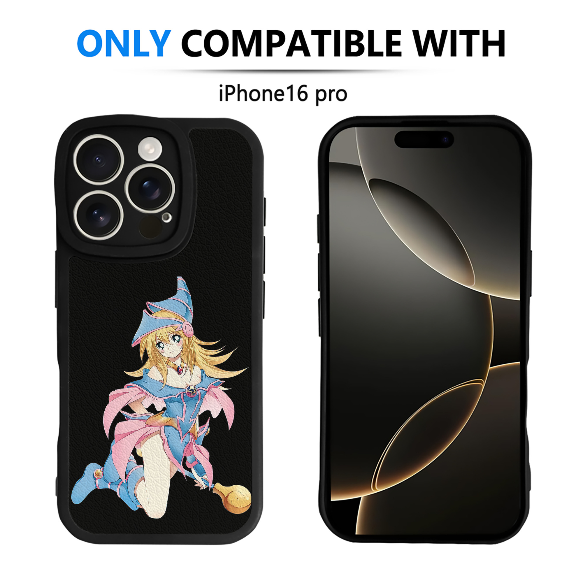 遊☆戯☆王 Yu-Gi-Oh! 【iPhone 16シリーズ対応】シリコンスマホケース（レザー調） 材質：シリコン